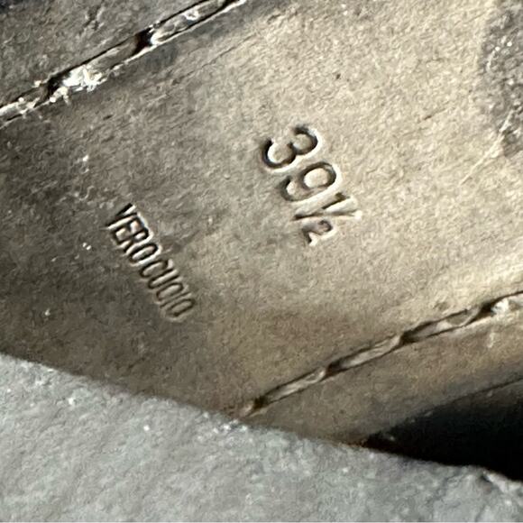 Alexander Wang Black Leather Pointed Toe Block Heel Ankle Boots Size 39.5 - Picture 7 of 7